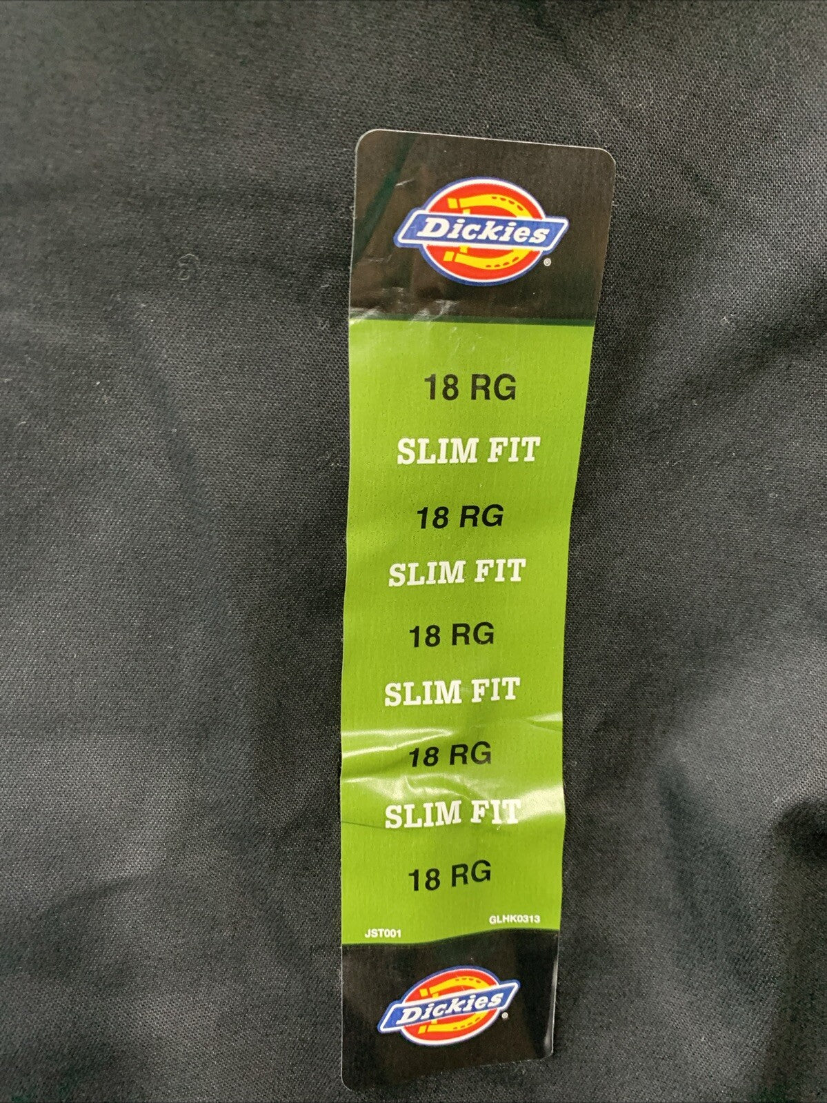 Dickies Women's Slim Fit Bootcut Long Pants Black Size 18R HTW241 Stretch Fabric