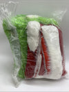 Men's Deluxe The Grinch Costume Suit 7pc Christmas Adult Santa Claus Mask Small