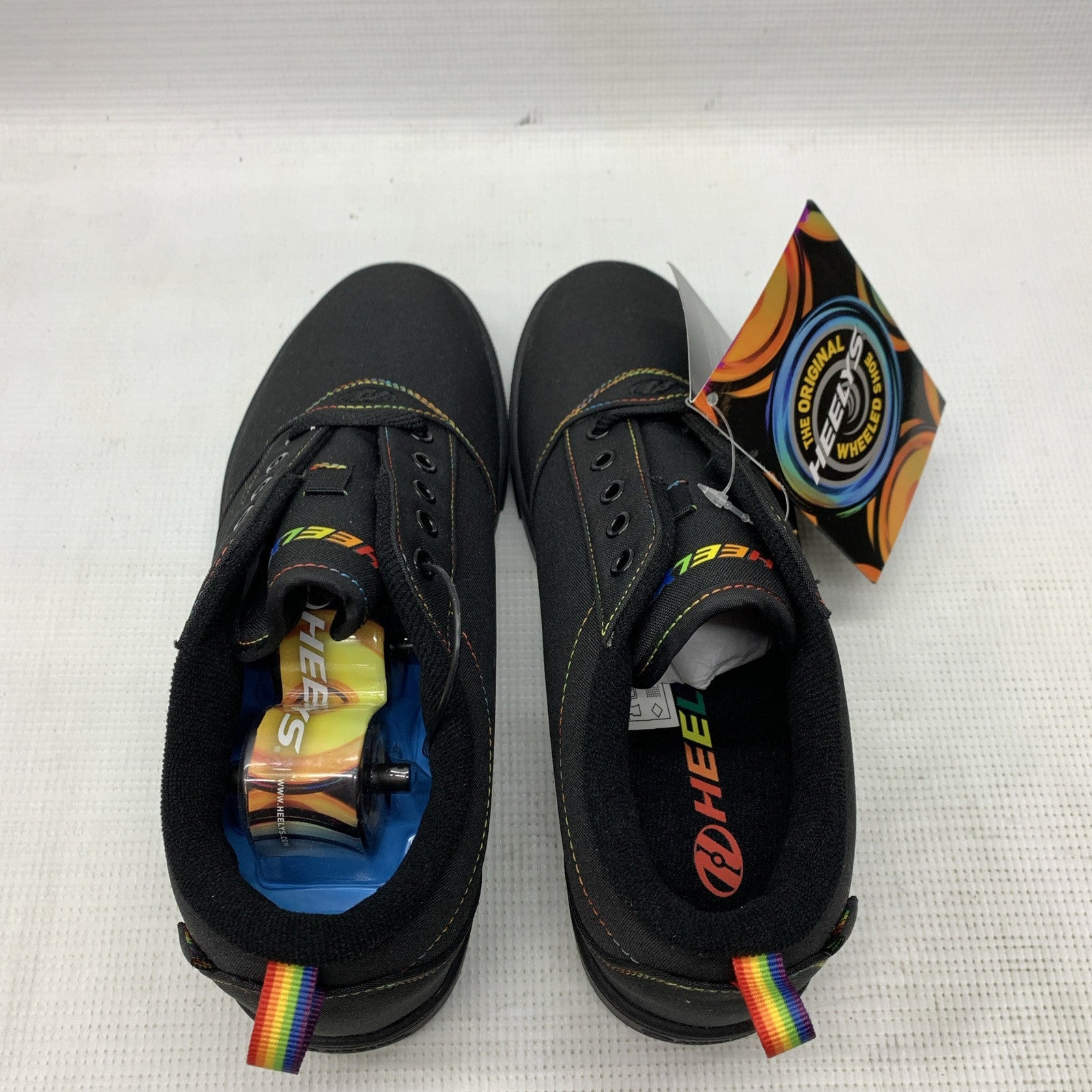 HEELYS Unisex-Child Pro 20 Rainbow Wheel Heel Shoe Little Big Kid/Adult Size 7