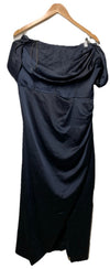 City Chic Women's Plus Size Maxi Cocktail Dress - Forbidden Love Size M/18 Navy