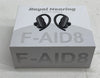 F-Aid8 Bluetooth Hearing Aids Black for Seniors Rechargeable Hearing Aid Earbuds