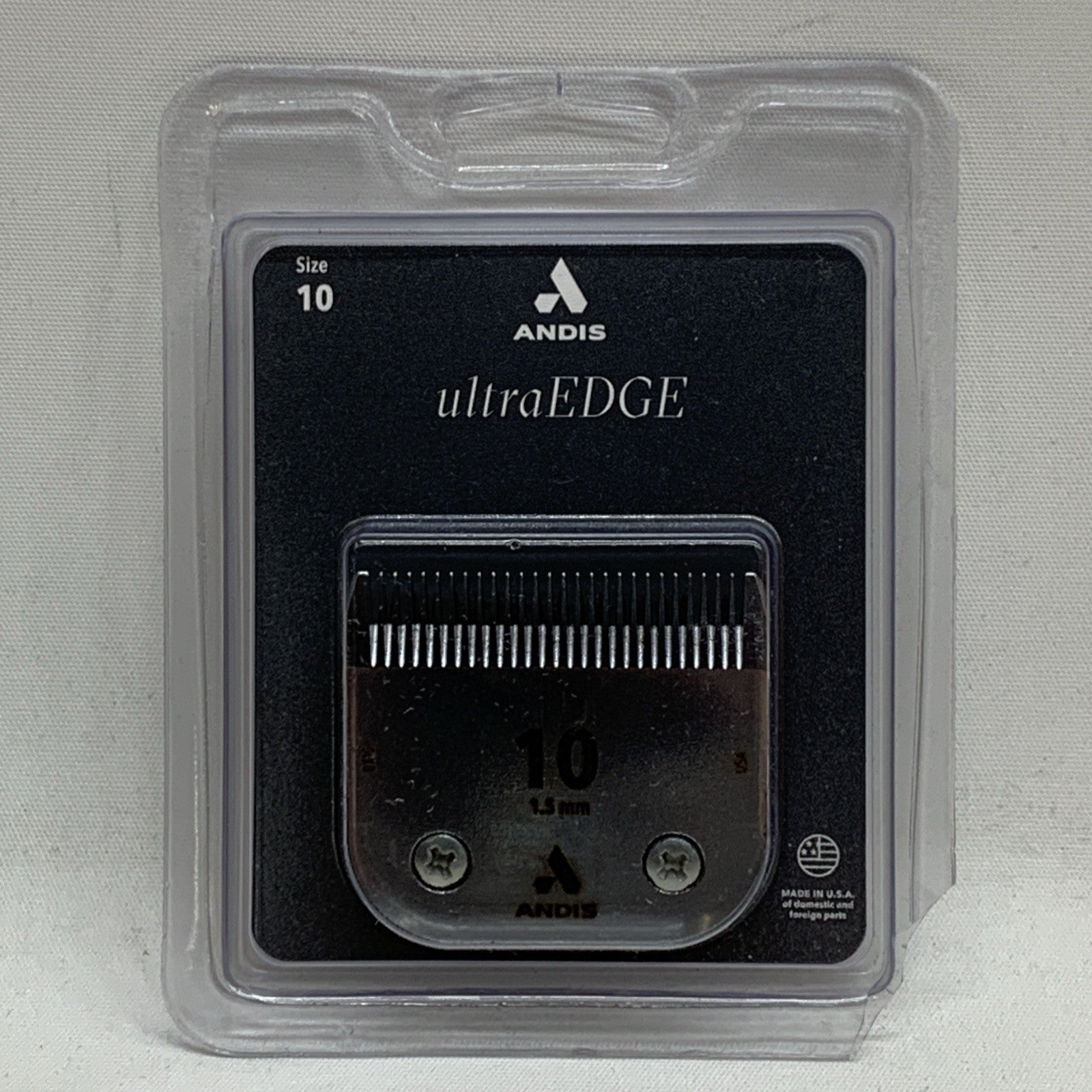 Andis UltraEdge Detachable Dog Clipper Blade 1.5mm 10 for AG, AGC, BG, DBLC, FHC