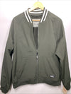 Levi's Men's Softshell Varsity Bomber Jacket Green Large LM3OP700 Long Sleeve