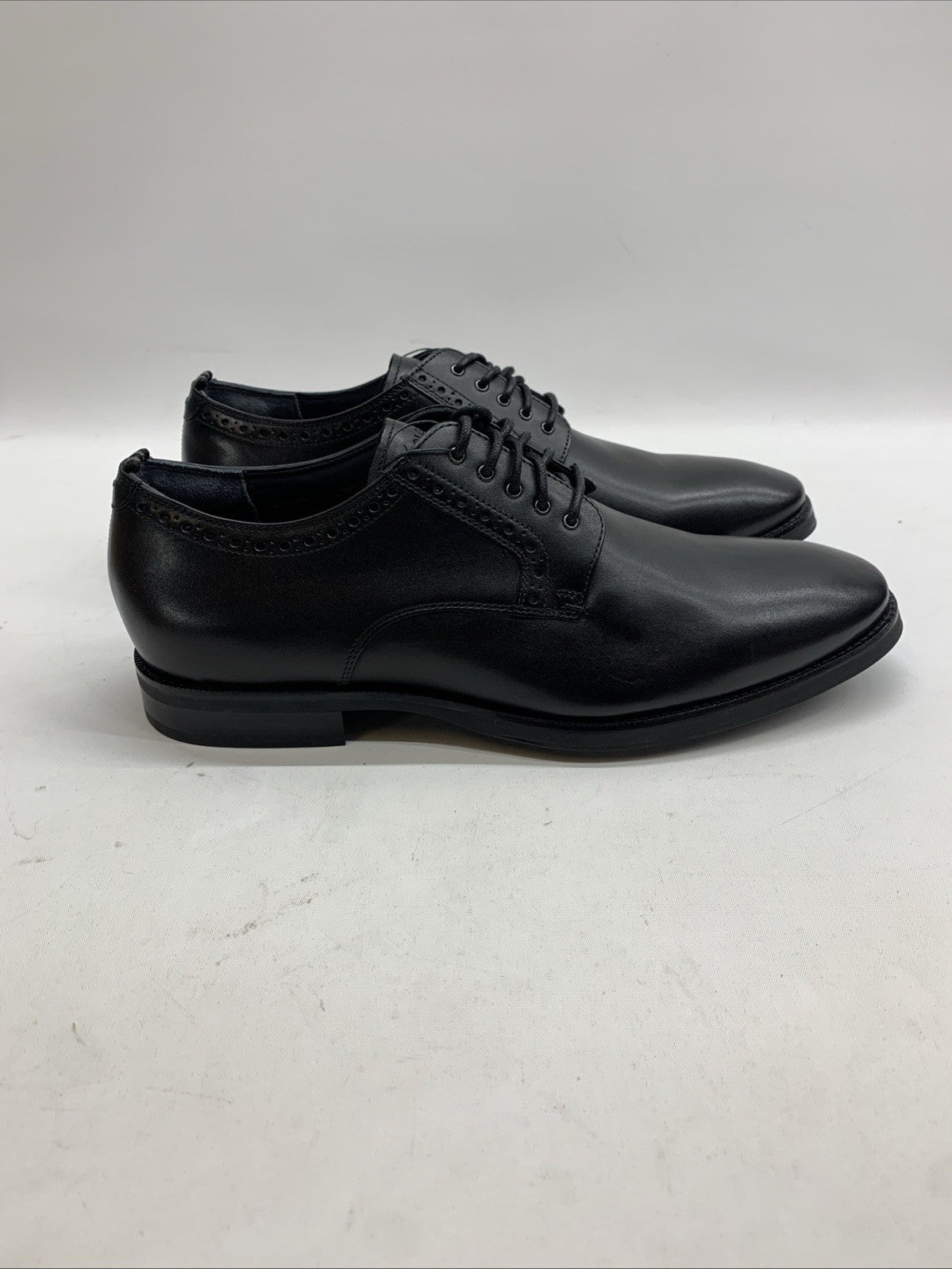 Cole Haan Men's Go-To Classic Plain Toe Oxford Size 9M Black Lace-up C30627