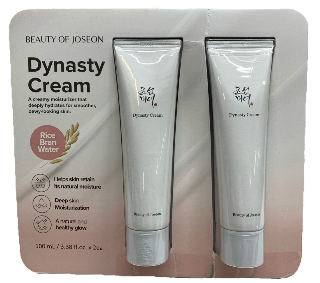 Beauty of Joseon Dynasty Cream Rice Bran Water Skin Moisturize 3.38 fl.oz 2-pack