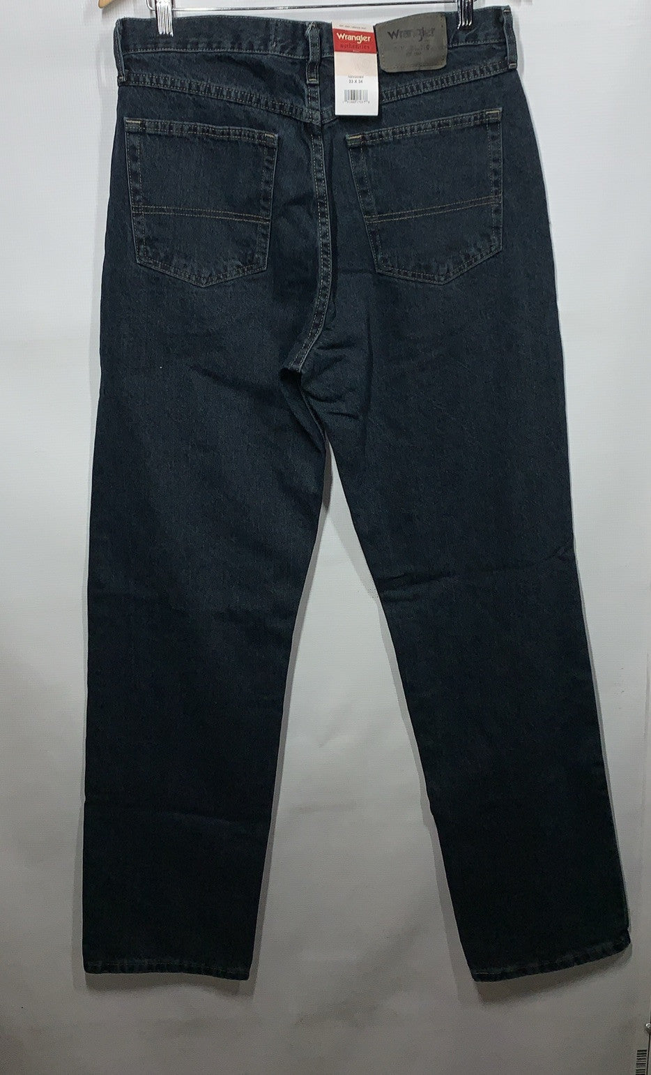Wrangler Authentics Men's 10ZM200SM Relaxed Fit Cotton Jeans 33x34 Long Pants