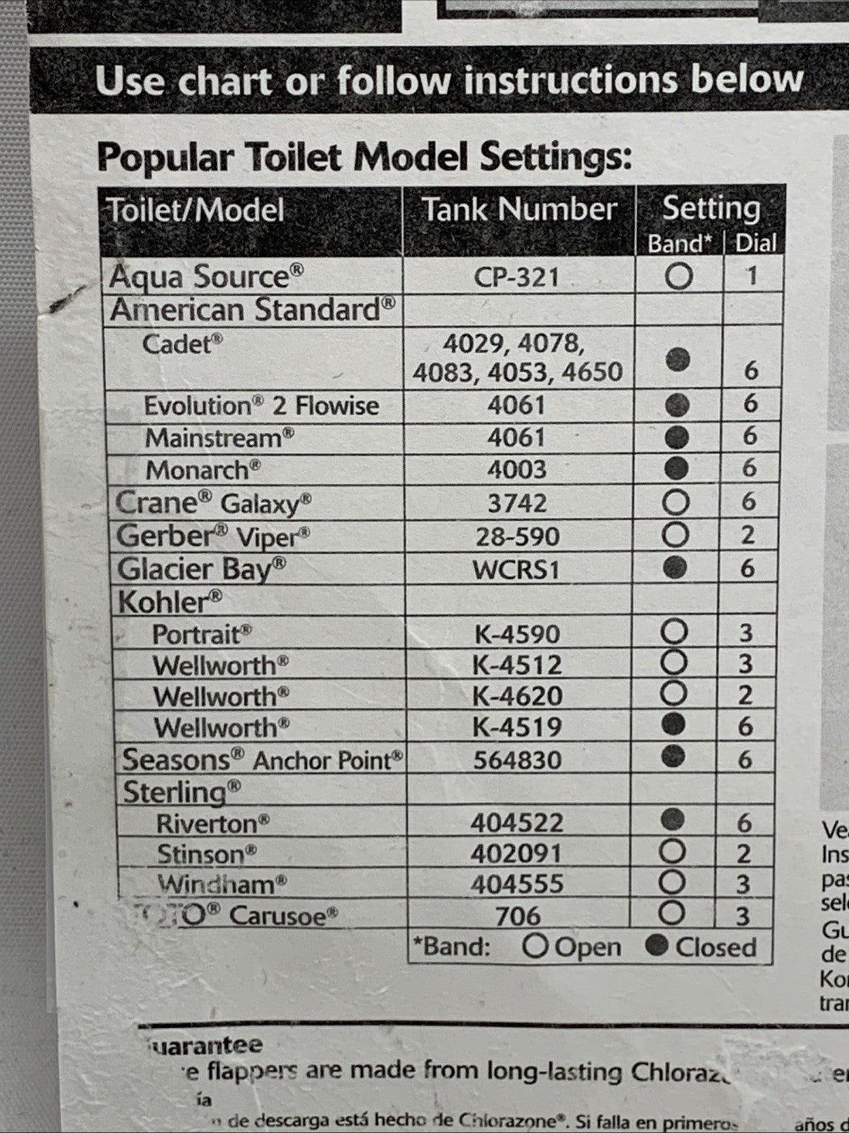 Ultra High Performance Universal Toilet Flapper Replacement No. 100  - 3-Pack