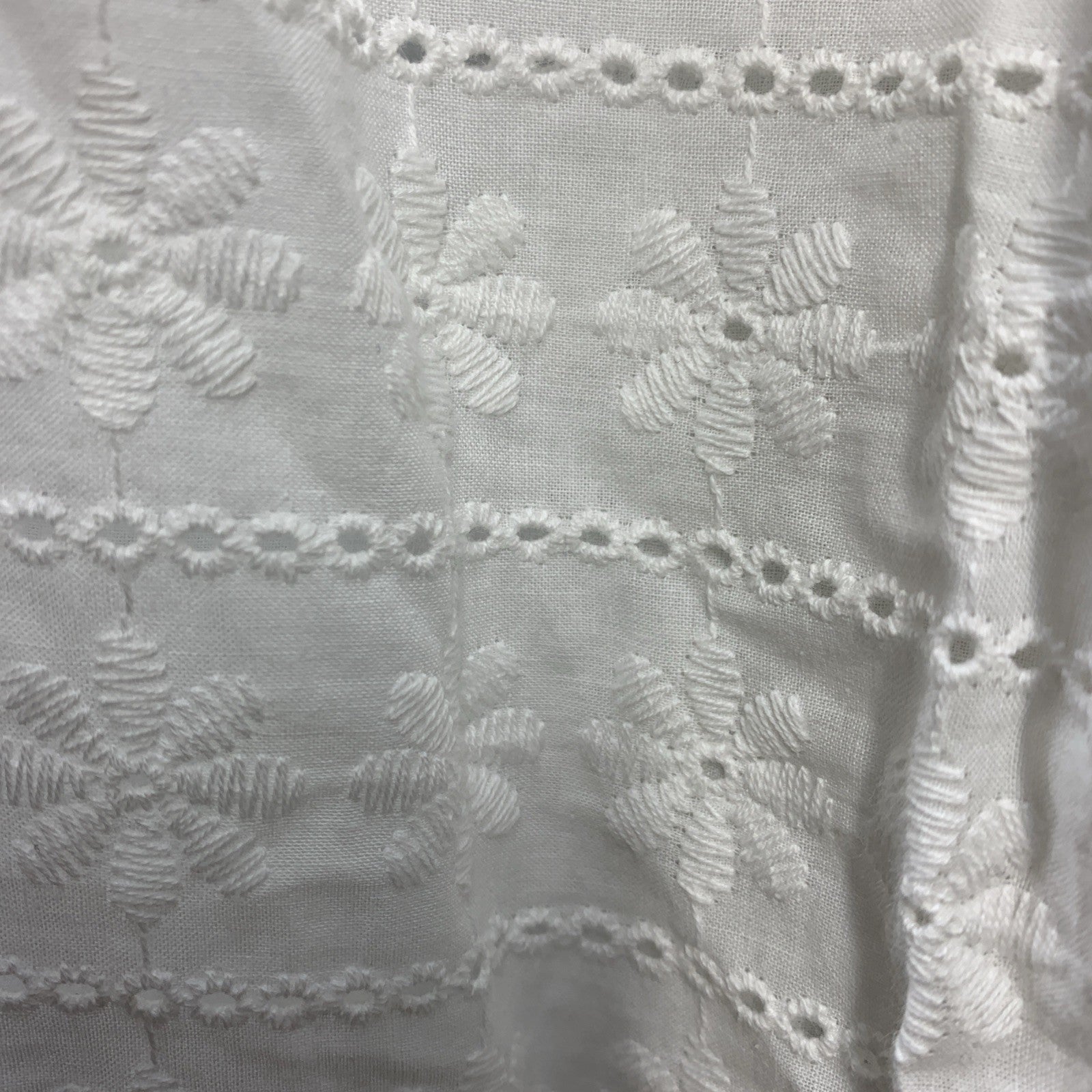 Likely Women's Emelynn Dress White Mini Cute 3/4 Sleeve Ruffle Casual Size 4