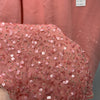 J Kara Caplet Short Cocktail Party Beaded Dress Women’s Size 14W Pull-On Coral