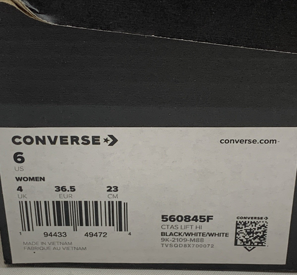 Converse Women's Fashion Sneakers Chuck Taylor All Star High Shoe 560845F Size 6