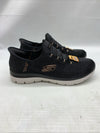 Skechers Women's Slip-ins Summits Classy Night Black Slip On Sneakers Size 9