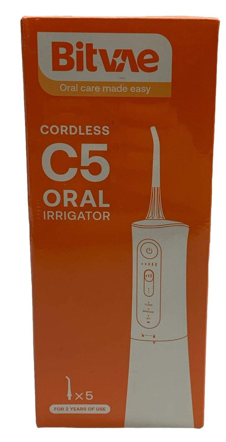 Bitvae C5 Water Dental Flosser Teeth Picks Cordless Water Flosser Oral Irrigator