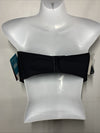 34DD Vanity Fair Beauty Back Strapless Bra 74380 Full Coverage Underwired Black