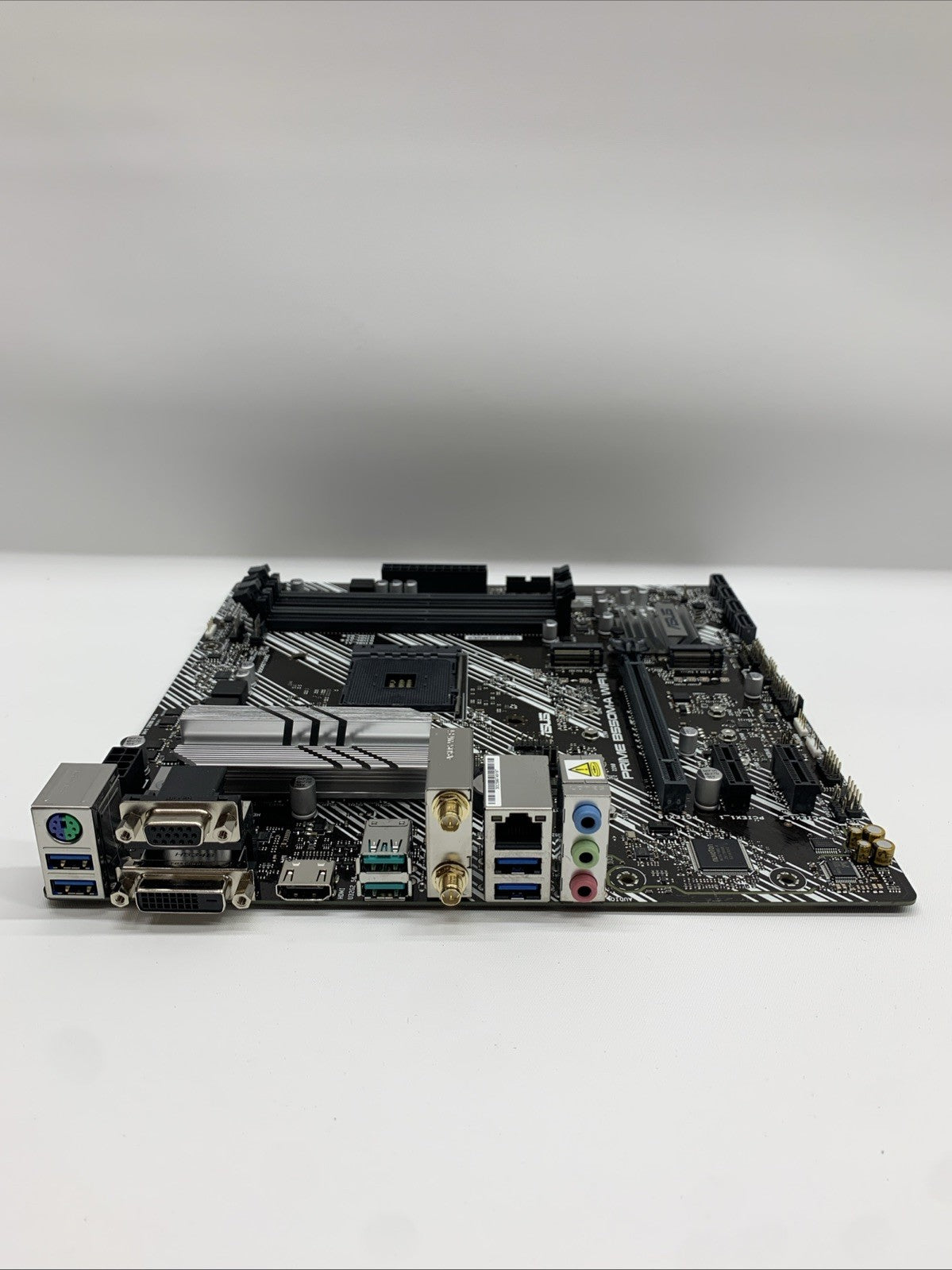 ASUS Prime B550M-A WiFi II AMD Micro ATX Motherboard with PCIe 4.0, WiFi 6, ECC