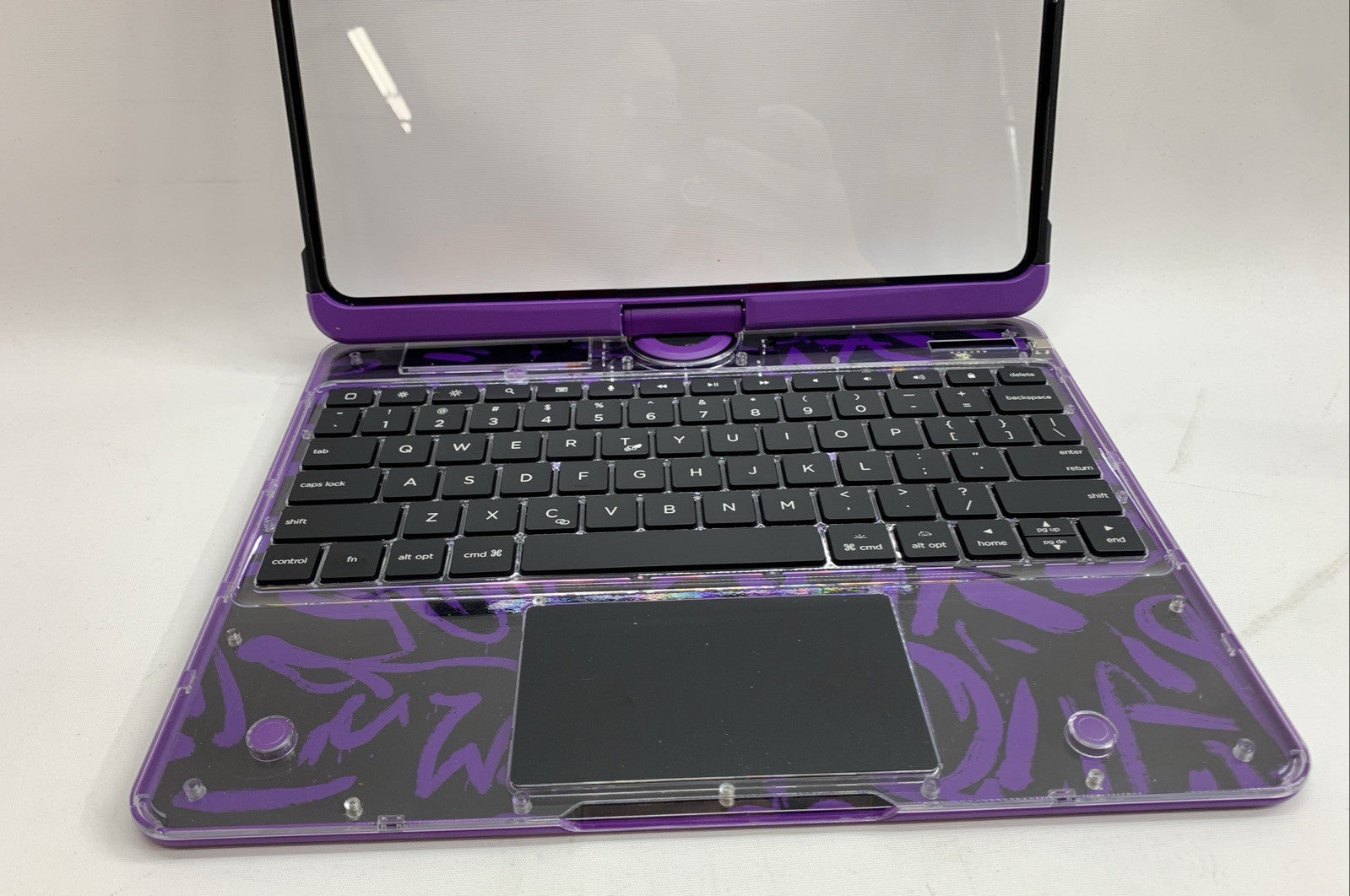 Transparent Case Magic Keyboard 360 Rotation with iPad Air 13-in/iPad Pro 12.9in