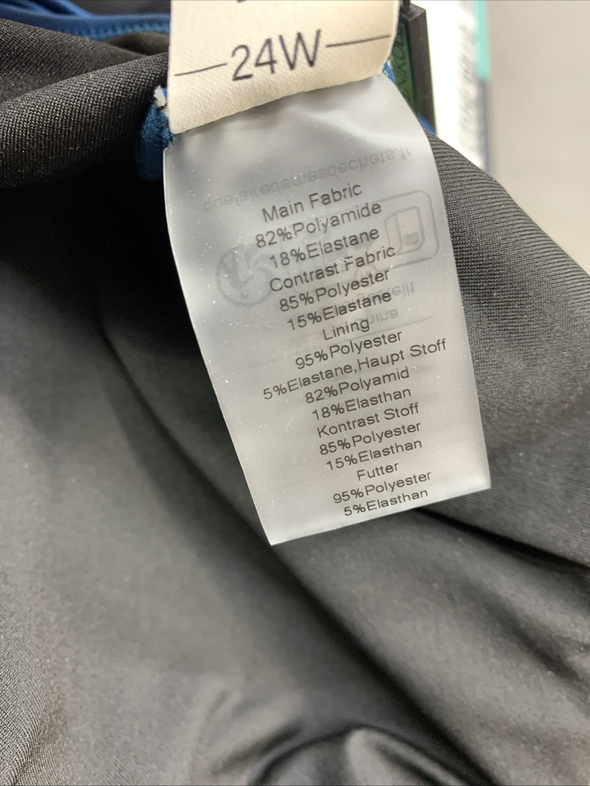 Hanna Nikole Women Plus Size 1-Piece Swimsuit Swimdress Sport Bathing Suit 24W