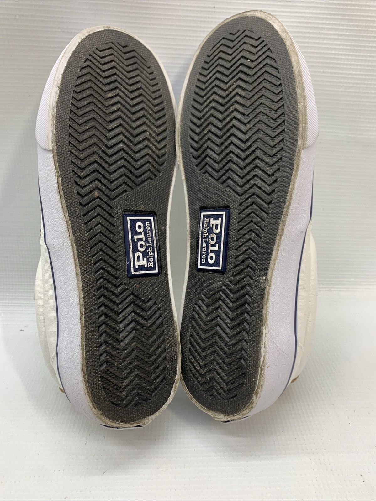 Polo Ralph Lauren Keaton LCL Pony Low Top Lace Up Canvas Sneaker Size 8 Shoes