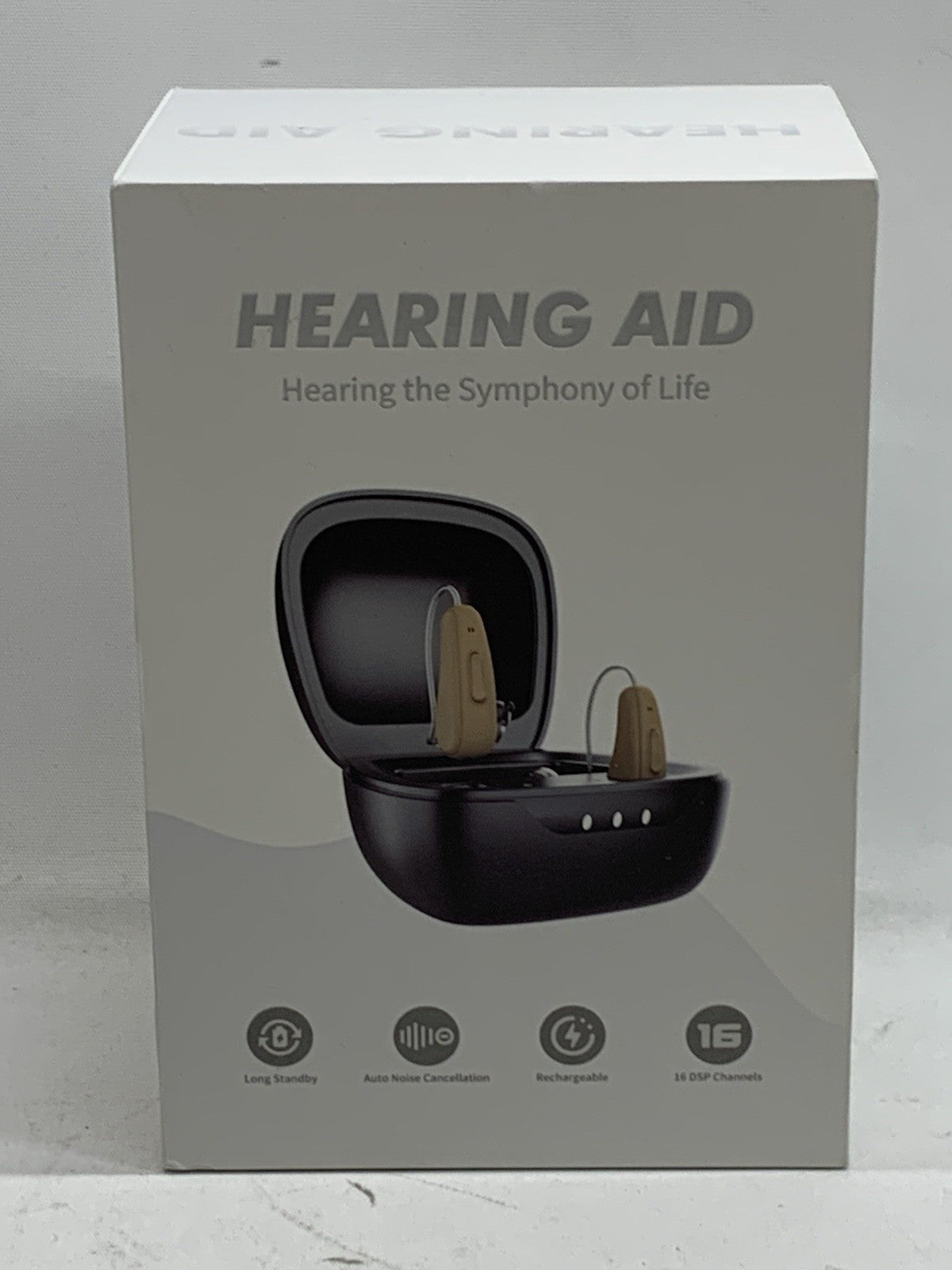M2231 Hearing Aids Rechargeable w/Noise Cancelling Hearing Amplifier Clear Sound