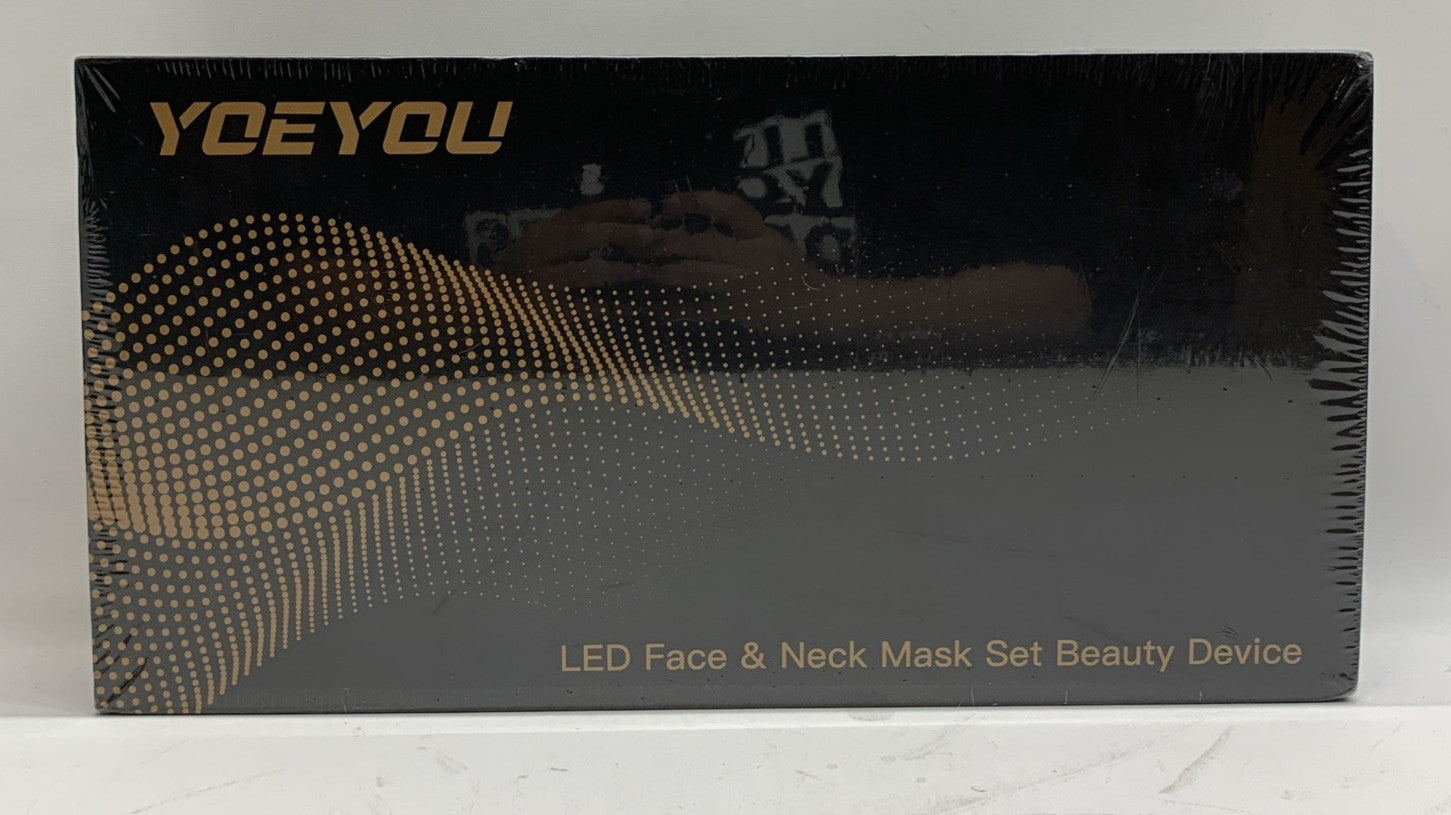 Silicone LED Facial Mask 7Color Photon Beauty Face Neck Care Mask Skin Whitening