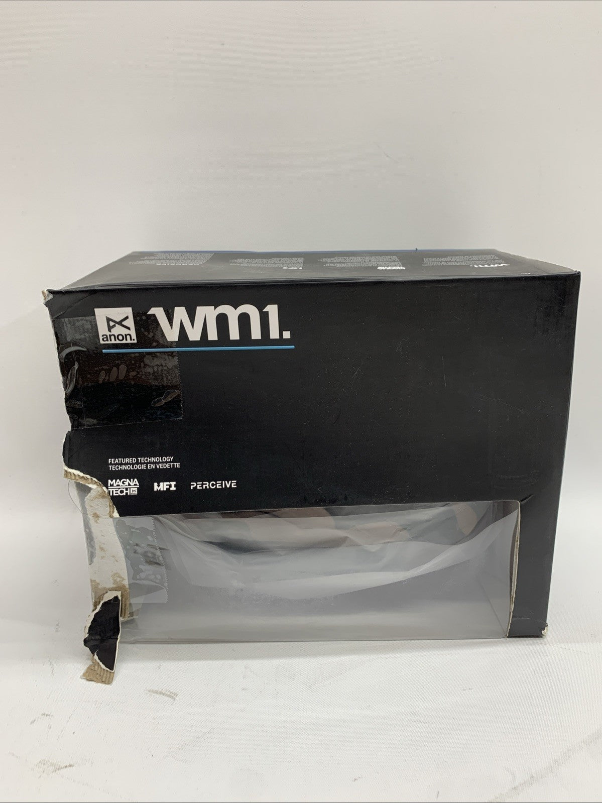 Anon WM1 Perceive Skiing Snow Goggles Black Frame Protection with Bonus Lens