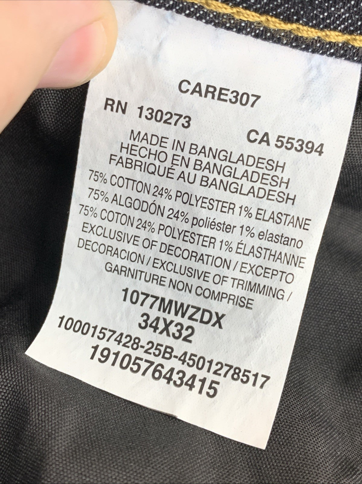 Wrangler Retro Men's Dax Dark Wash Slim Bootcut Stretch Denim Jeans Size 34x32