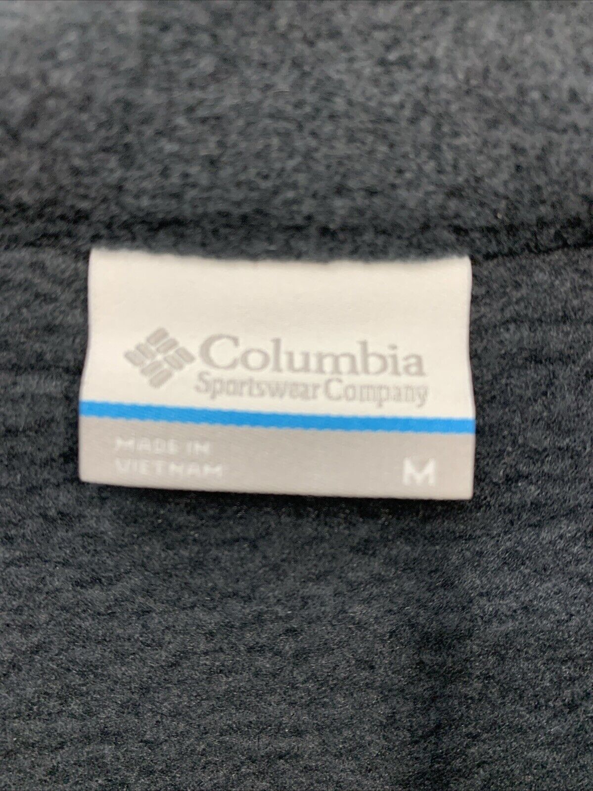 Columbia Women's Benton Springs Full Zip Fleece Jacket Black Size M Long Sleeve