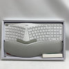 Nulea Ergonomic White 2.4G Wireless/Bluetooth Keyboard RT05 QWERTY Ergonomic