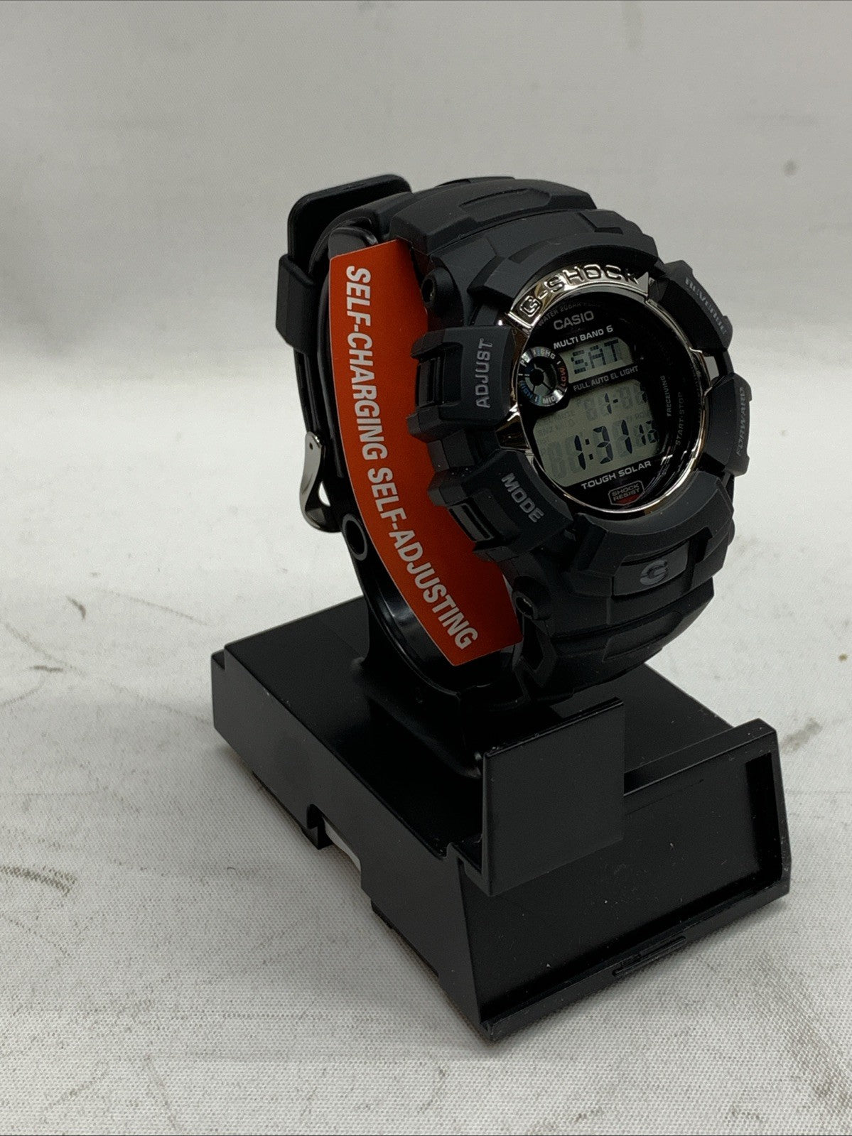 Casio GW2310-1 Men's G-Shock Digital Dial Black Resin Atomic World Timers Watch