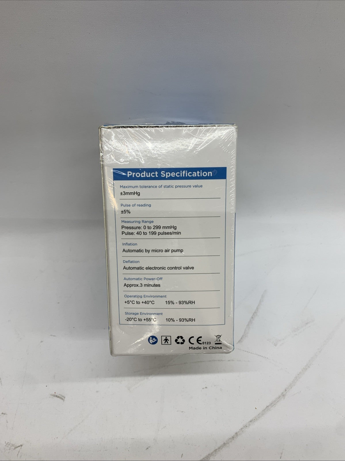 VERWINT Upper Arm Style Electronic Blood Pressure Monitor U80AH LED Display