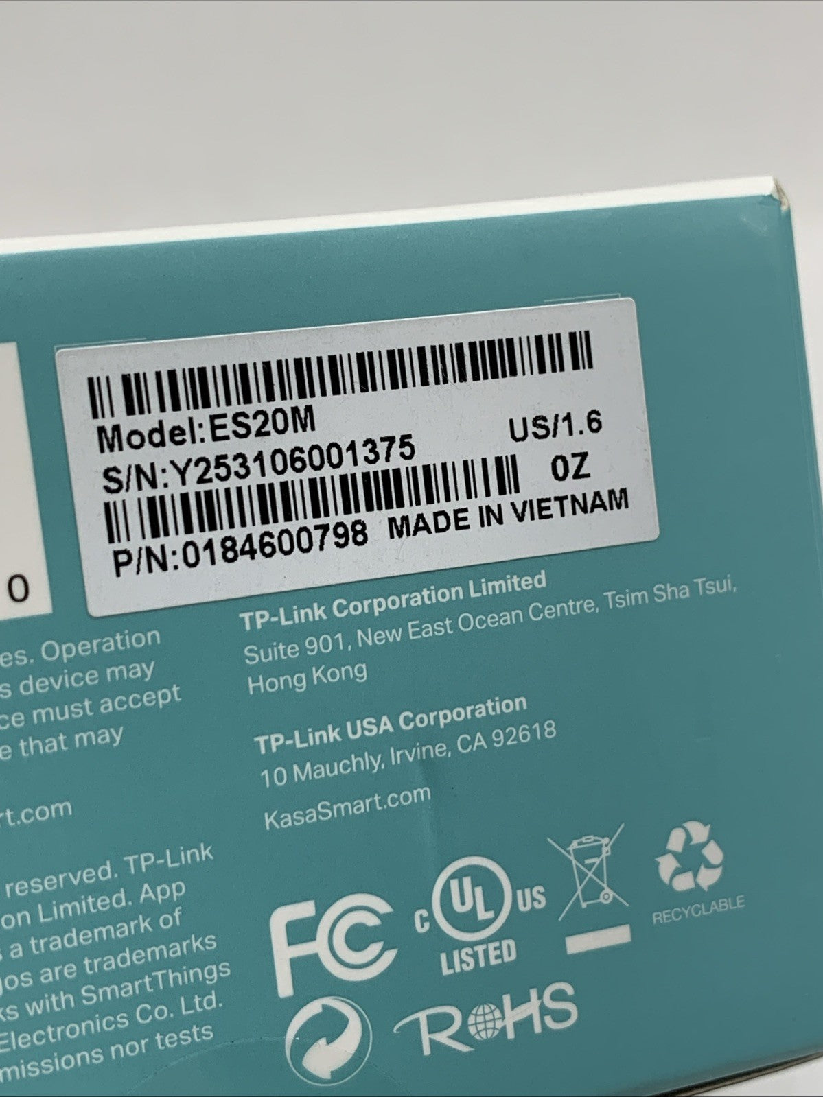 TP-Link Kasa ES20M Smart Motion Sensor Switch, Dimmer Light Switch, Single Pole