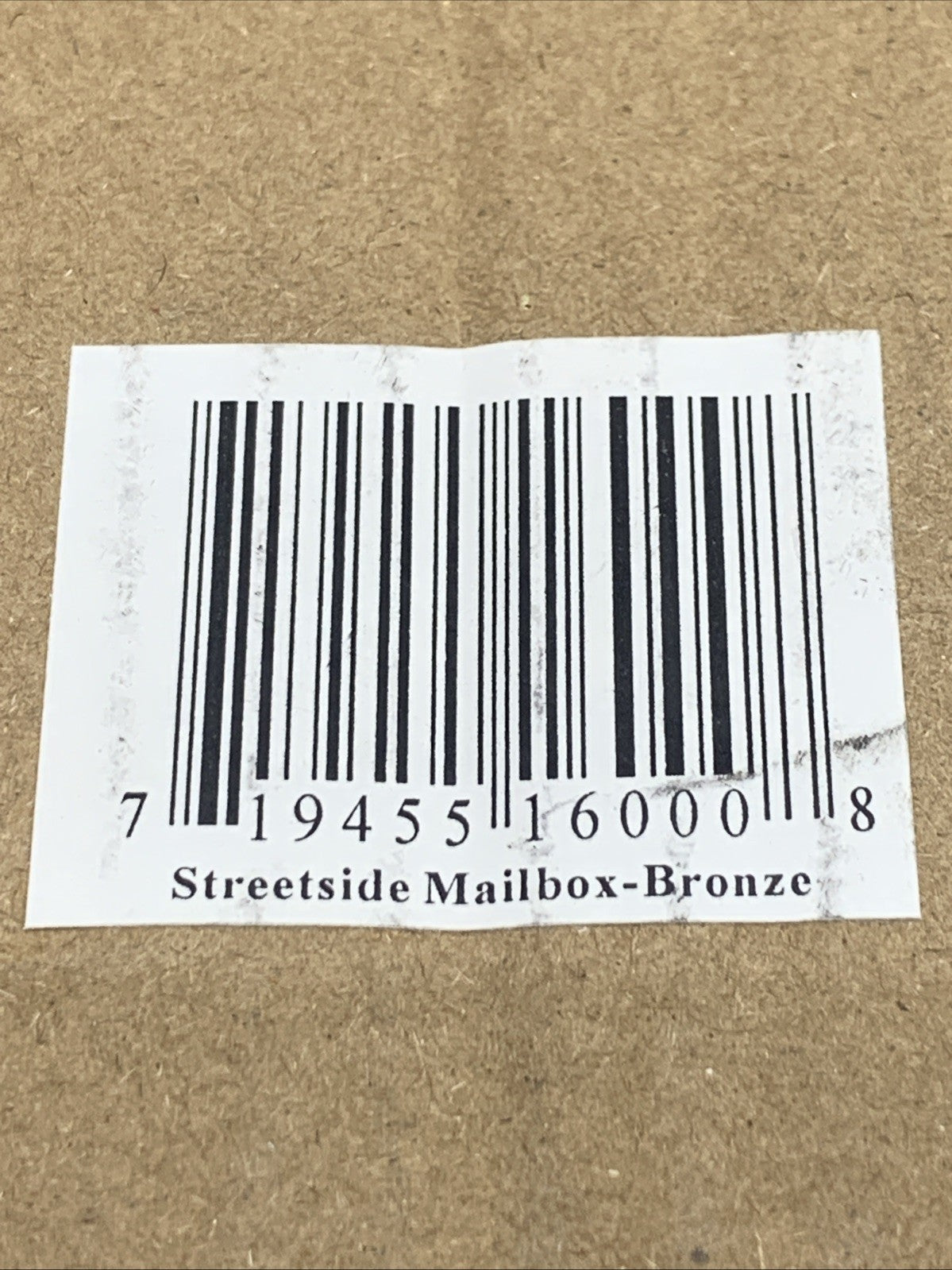 Whitehall Products Capital Mailbox Alumi-shield All Weather Coat French Bronze