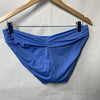 La Blanca LB0IG95 Island Goddess Shirred Band Hipster Bikini Bottom Chambray 12