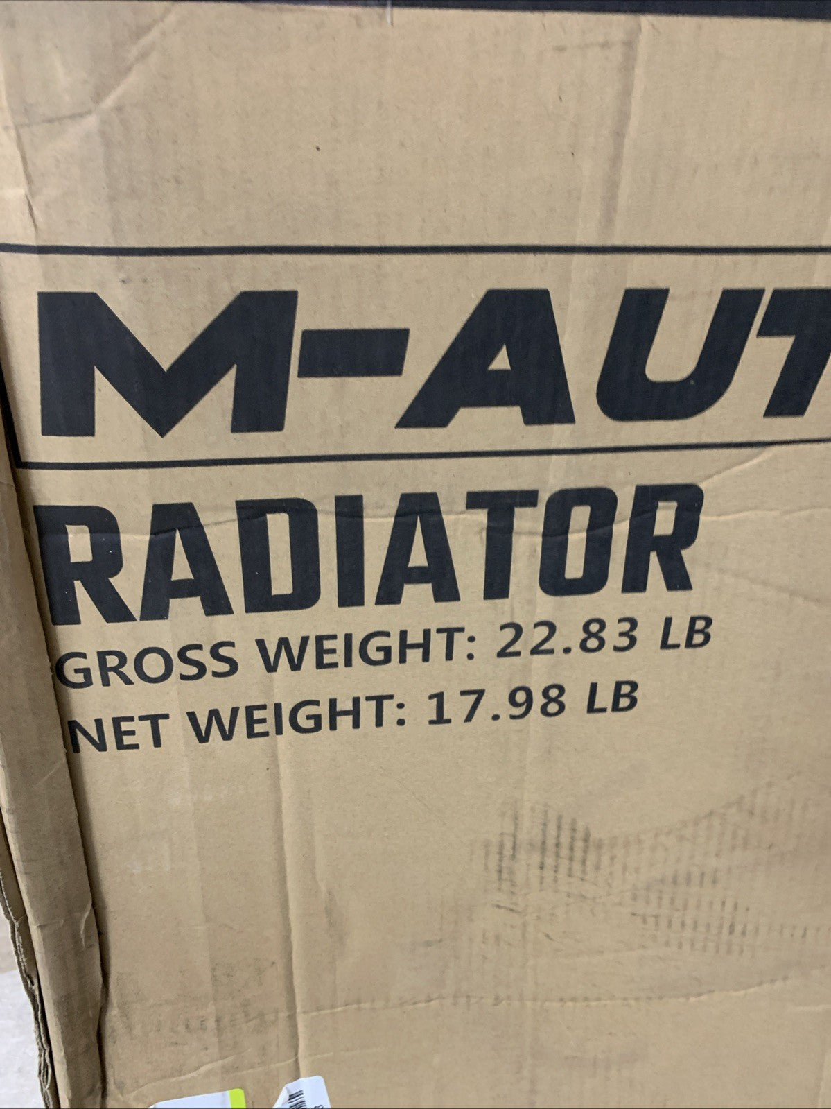 M-AUTO Aluminum Radiator Compatible with 01-02 Chevrolet GMC Silverado Sierra
