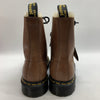 Dr Martens Air Wair Serena 1460 leather Faux fur lined Combat Boots Size 8 Lace