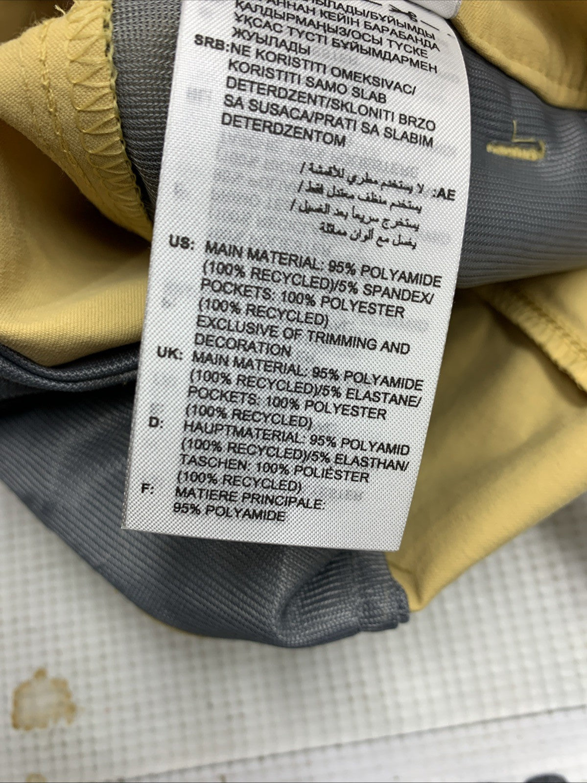 Adidas Men's Ultimate 365 Nylon Chino Golf Long Pants Size 30x30 Oat Sraight Leg