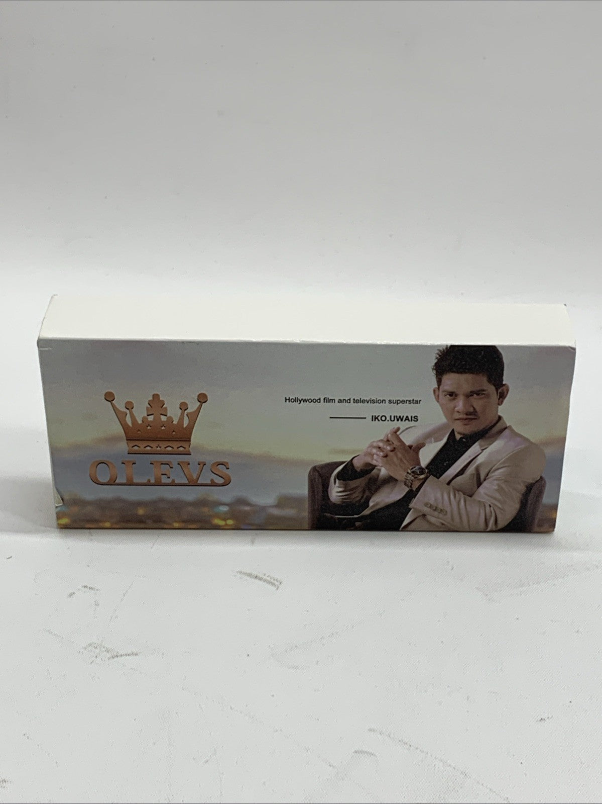 OLEVS Watch for Men Diamond Business Dress Analog Quartz Stainless Steel Waterpr