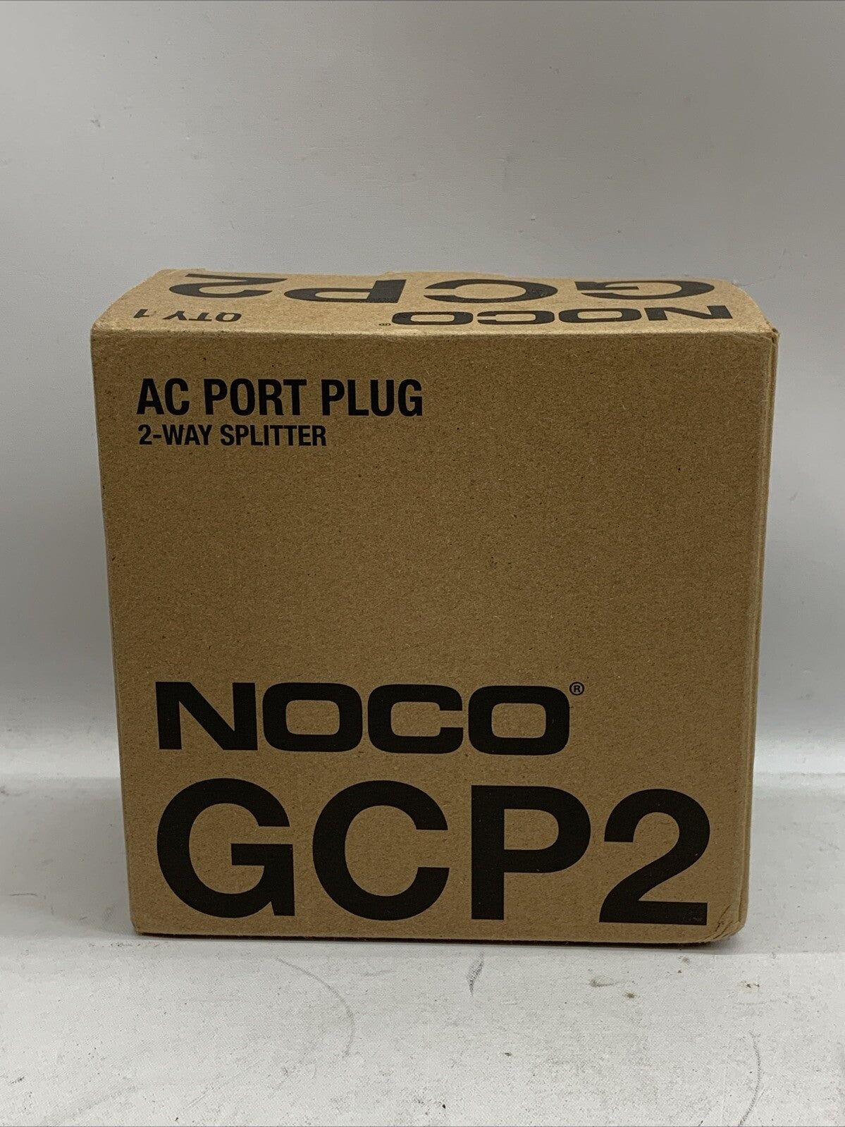 NOCO GCP2 AC Port Plug 2 Way Splitter 125v  15Amps for Trailers Sheds Buildings