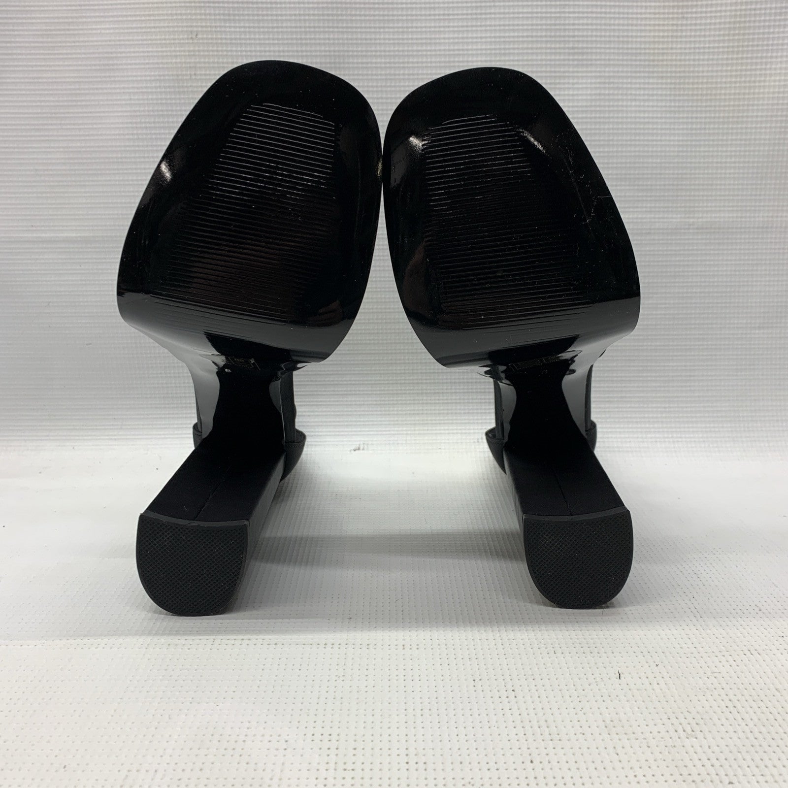 Vivianly Women's Platform Ankle Strap Open Toe Chunky Block High Heels Black 9
