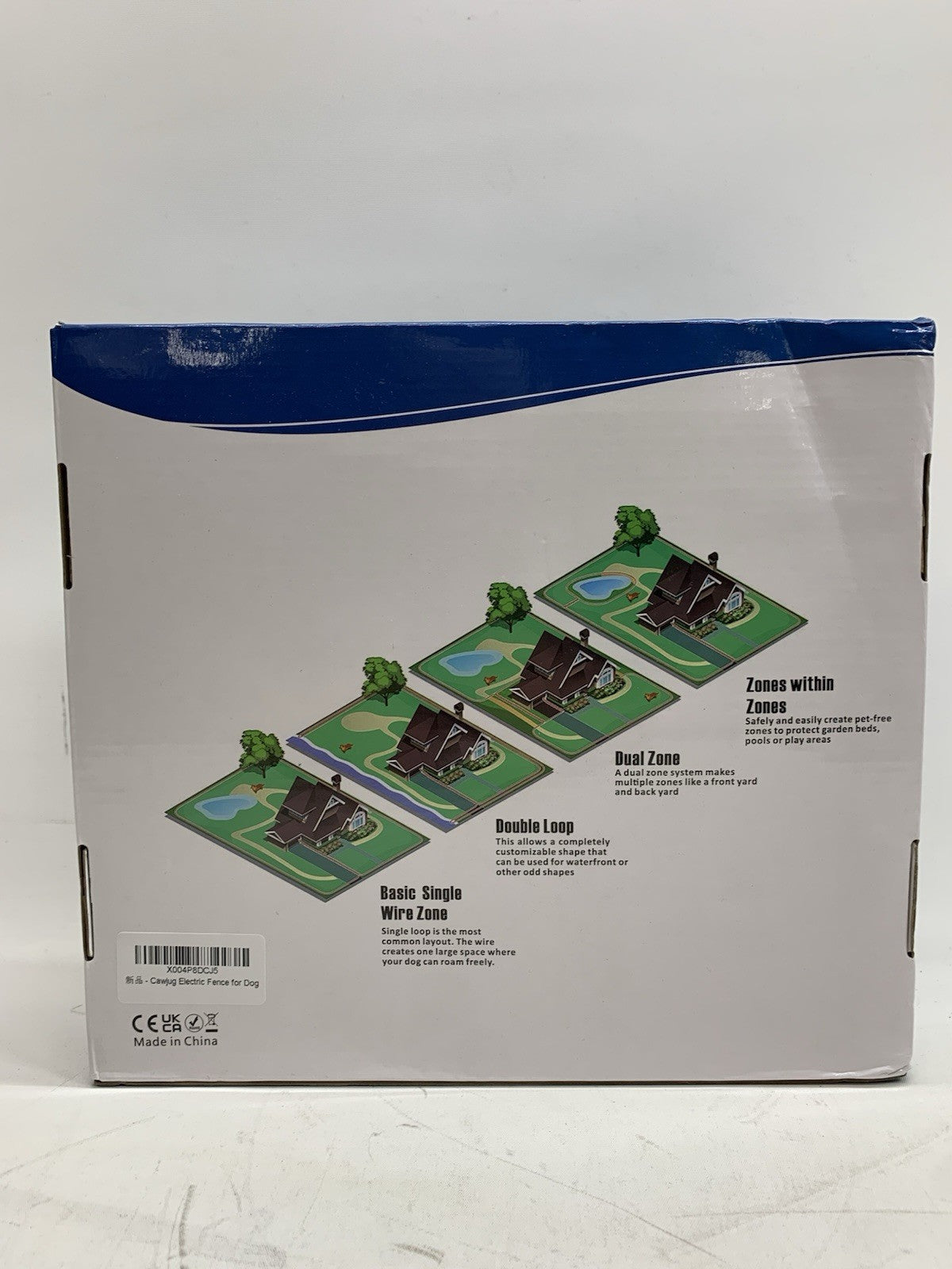 PcEoTllar Electric Fence System Containment for Dogs, Rechargeable Underground