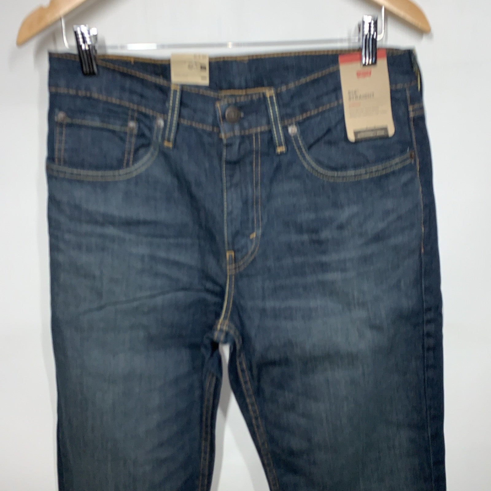 Levi's Men's 514 Straight Fit Jeans Size 31W X 30L Midnight/Blue Long Pants
