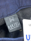 HUE Womens Ultra Soft Fleece Lined Denim Jeans Leggings Ink Wash Medium 79974