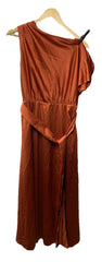 GRACE KARIN Women's Sleeveless One Shoulder Midi Cocktail Party Dress Size Large