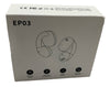 EP03 Open-Ear Earbud Clip On Ergonomic Wireless Lightweight Comfort Earphone Blk