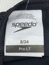 Speedo Pro LT Women's One-Piece Swimsuit Black Size 8/34 88191481001 Swimwear