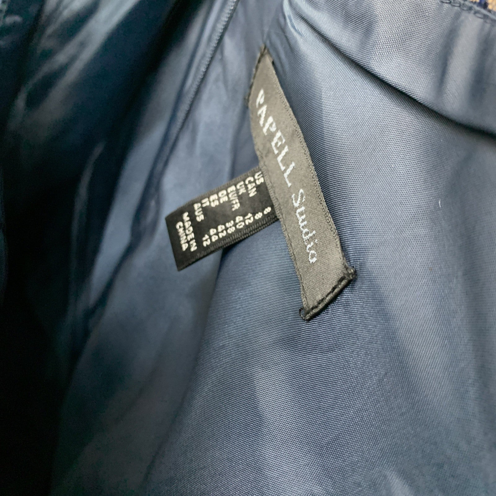 Adrianna Papell Women's Studio Mikado Short Dress Wedding Formal Party Size 8