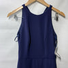 Betsy & Adam Ruffle Long Gown Dress Sleeveless Elegant Cocktail Party Size 4
