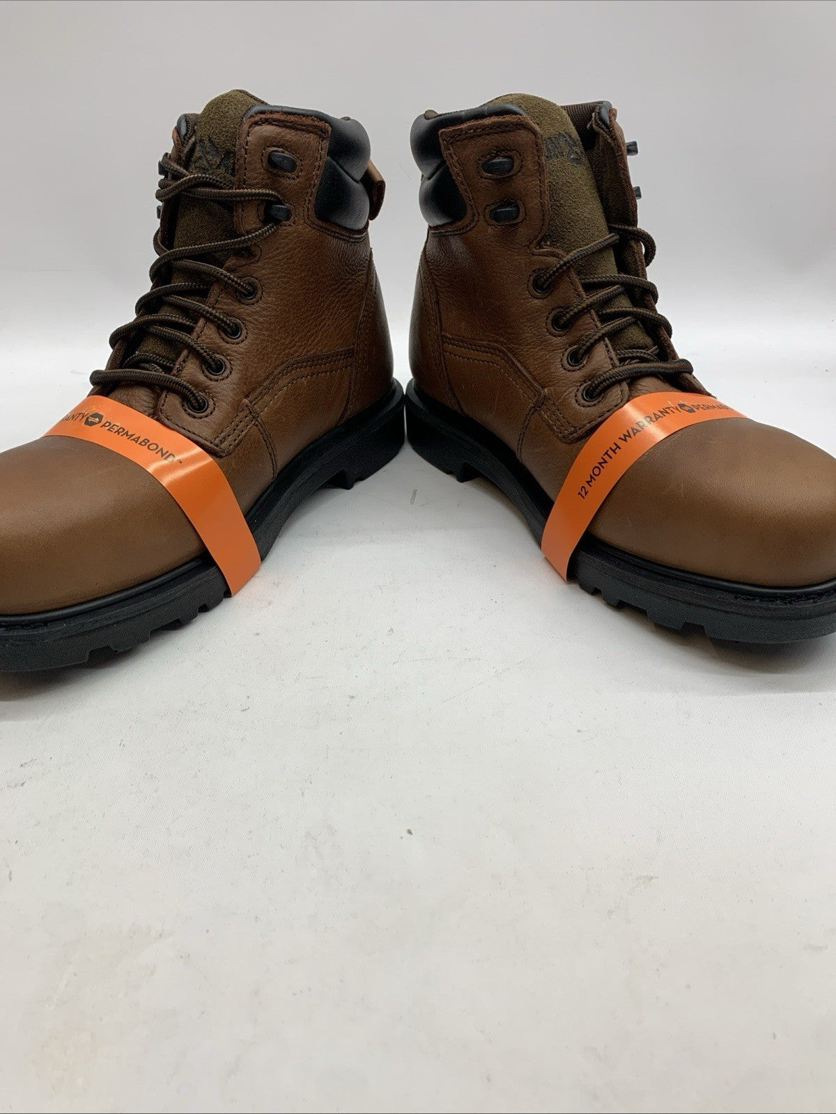 Iron Age Hauler 6” Plain Toe Waterproof Work Boot Size 8.5 Brown IA0160 Lace-up