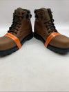 Iron Age Hauler 6” Plain Toe Waterproof Work Boot Size 8.5 Brown IA0160 Lace-up