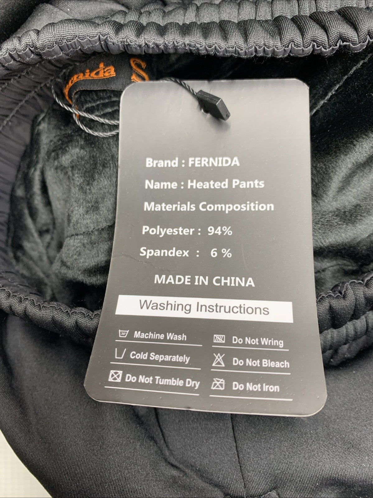 Fernida Women’s Heated Pants No Battery Pack | 8 Electric Thermal Zones Size S