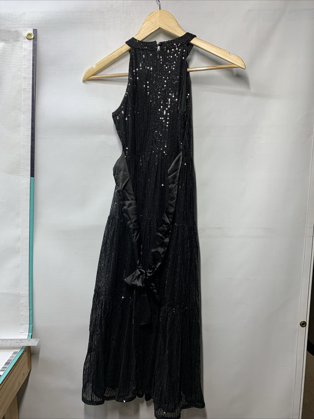 GRACE KARIN Girls Sequin Formal Party Elegant Fancy Girls Maxi Dress Size 10Y